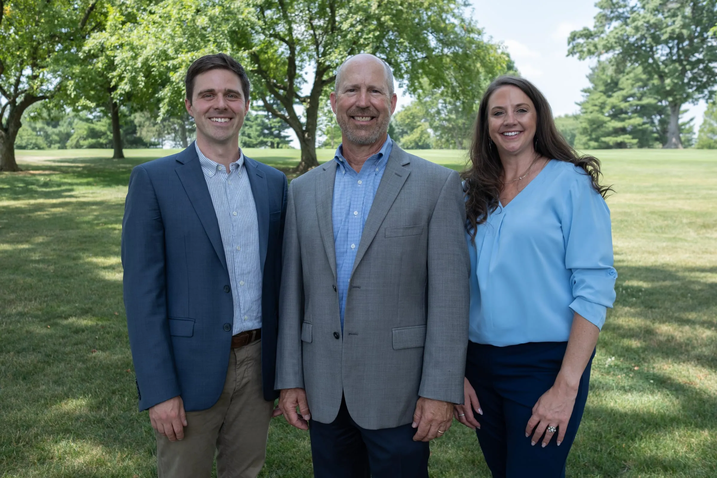 Drew, Dwayne, and Ashley — the Keller Financial Group team